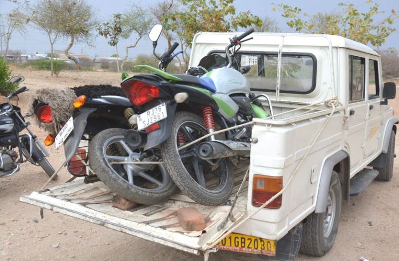 They were doing duty and rainy stones