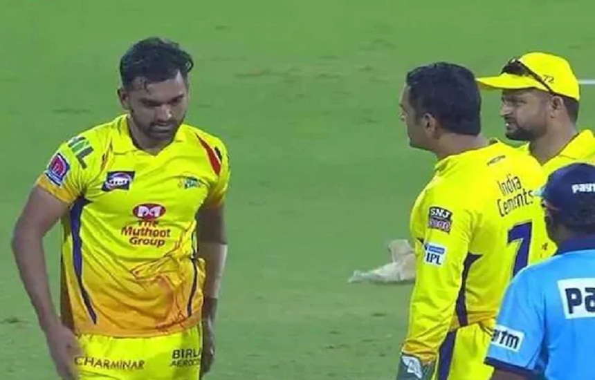 Dhoni And Chahar
