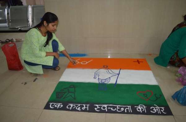 Essay, rangoli and painting competition