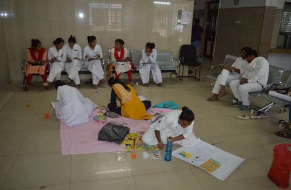 Essay, rangoli and painting competition