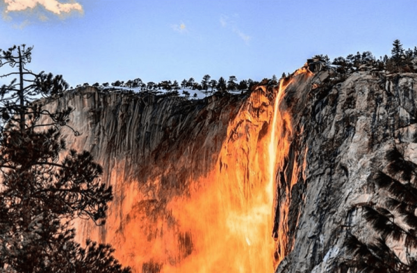 Horsetail Waterfall Yosemite