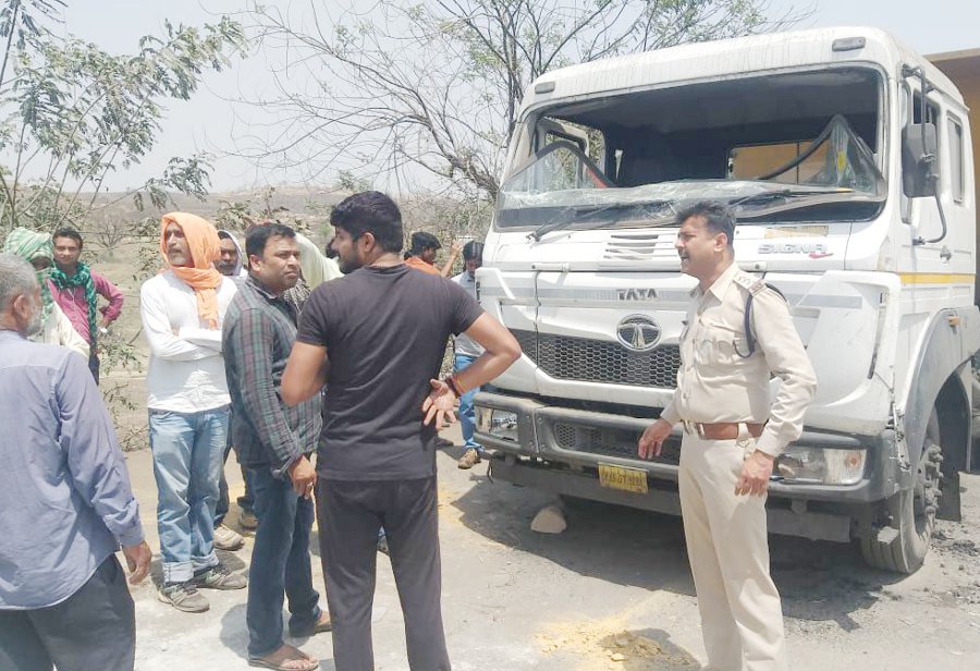 Road Accident in Singrauli, Death, Police Reached