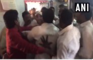 workers clash
