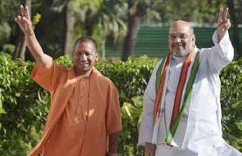 Amit Shah and CM Yogi Adityanath
