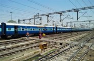 What happened that the train was sent back to the platform after leaving