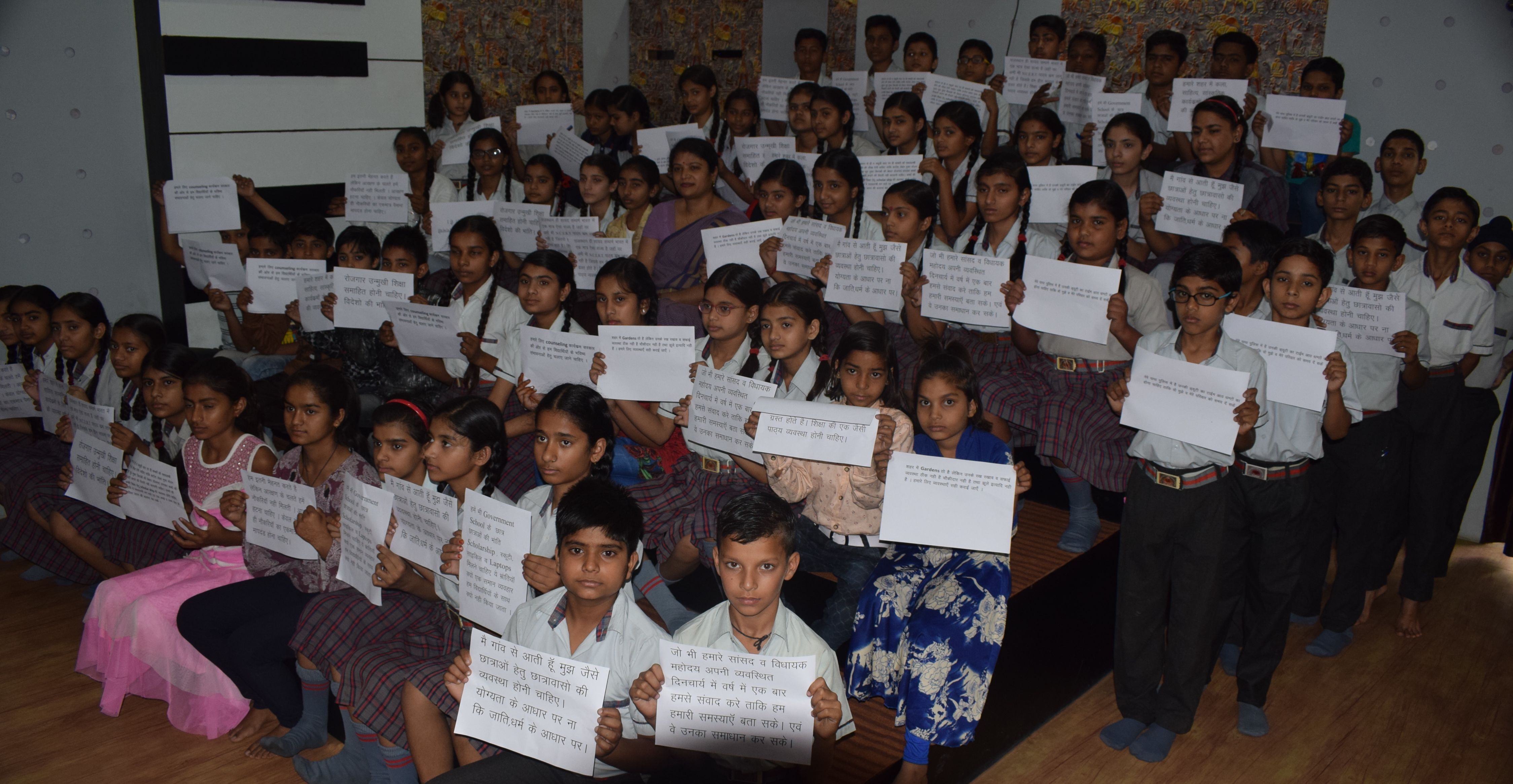 Alwar Children Want Their Issues Be Raised In Parliament