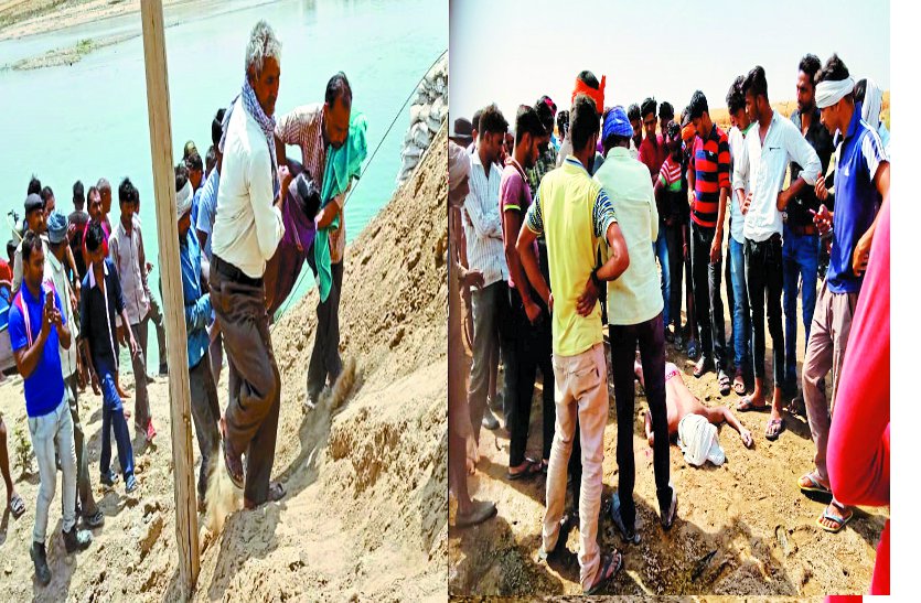 dead body found of two boy in chambal river