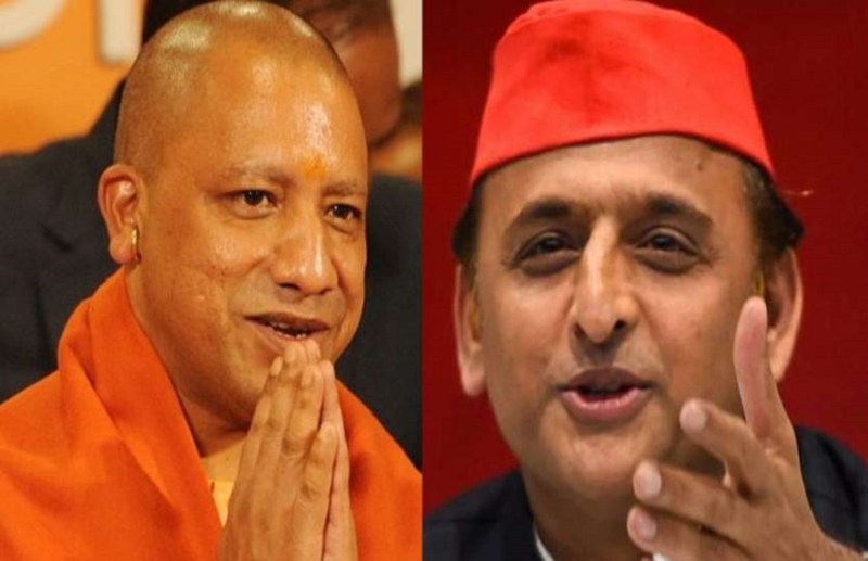 CM Yogi Adityanath and Akhilesh Yadav
