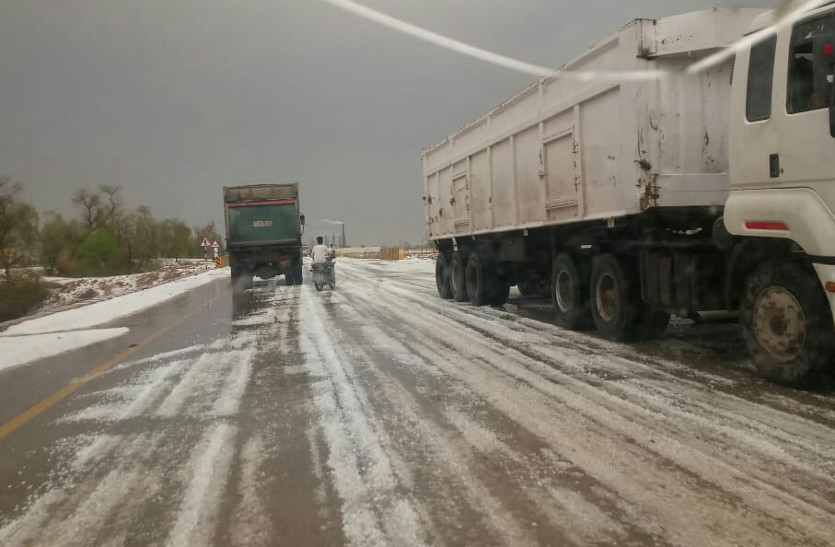 Rajasthan rain and storm