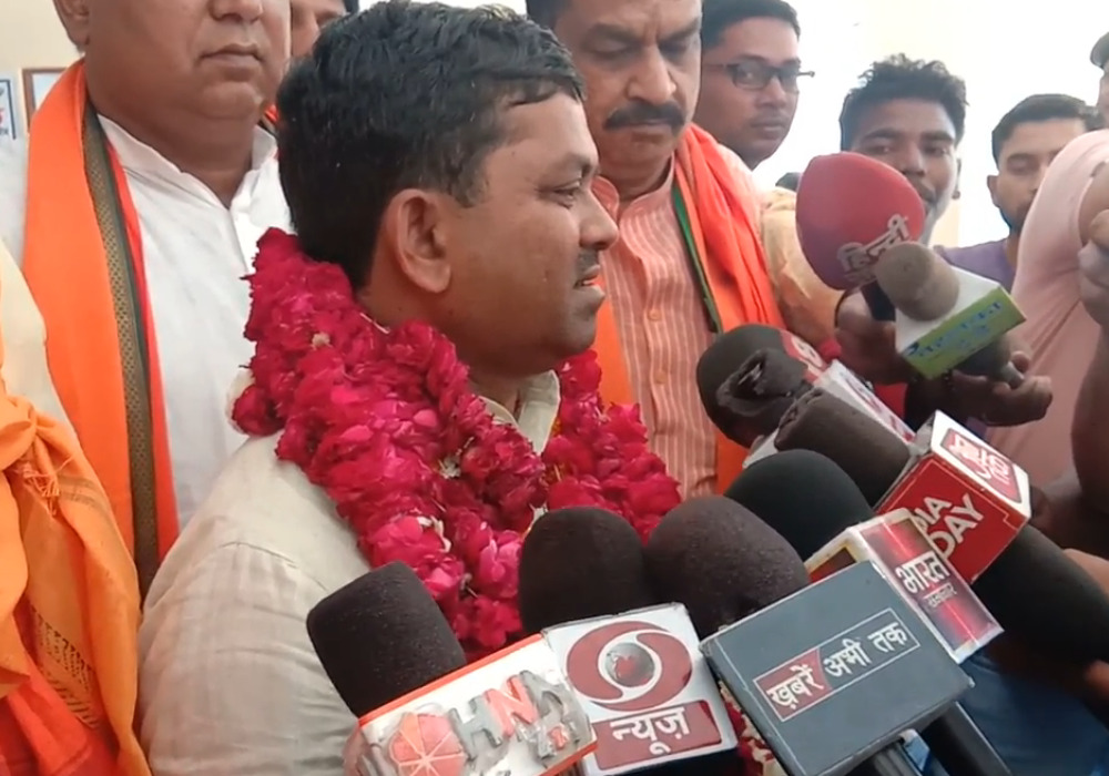 भाजपा प्रत्याशी ने कहा- जनता बीजेपी की दिलाएगी जीत