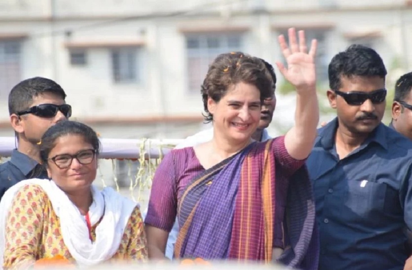Priyanka Gandhi Roadshow update from kanpur