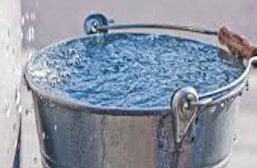 Death due to drowning in a girl's bucket in bhilwara