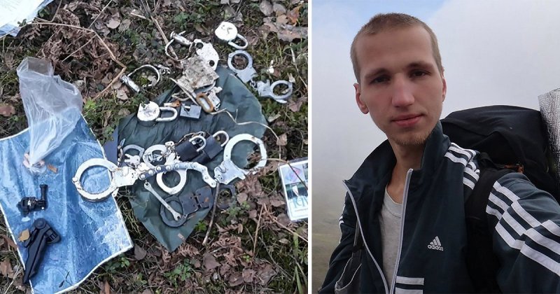 skeleton found with handcuffs two years after hiker gone missing