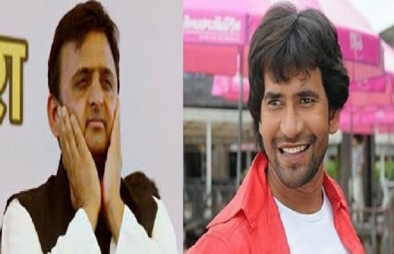 Akhilesh Yadav and Nirahua