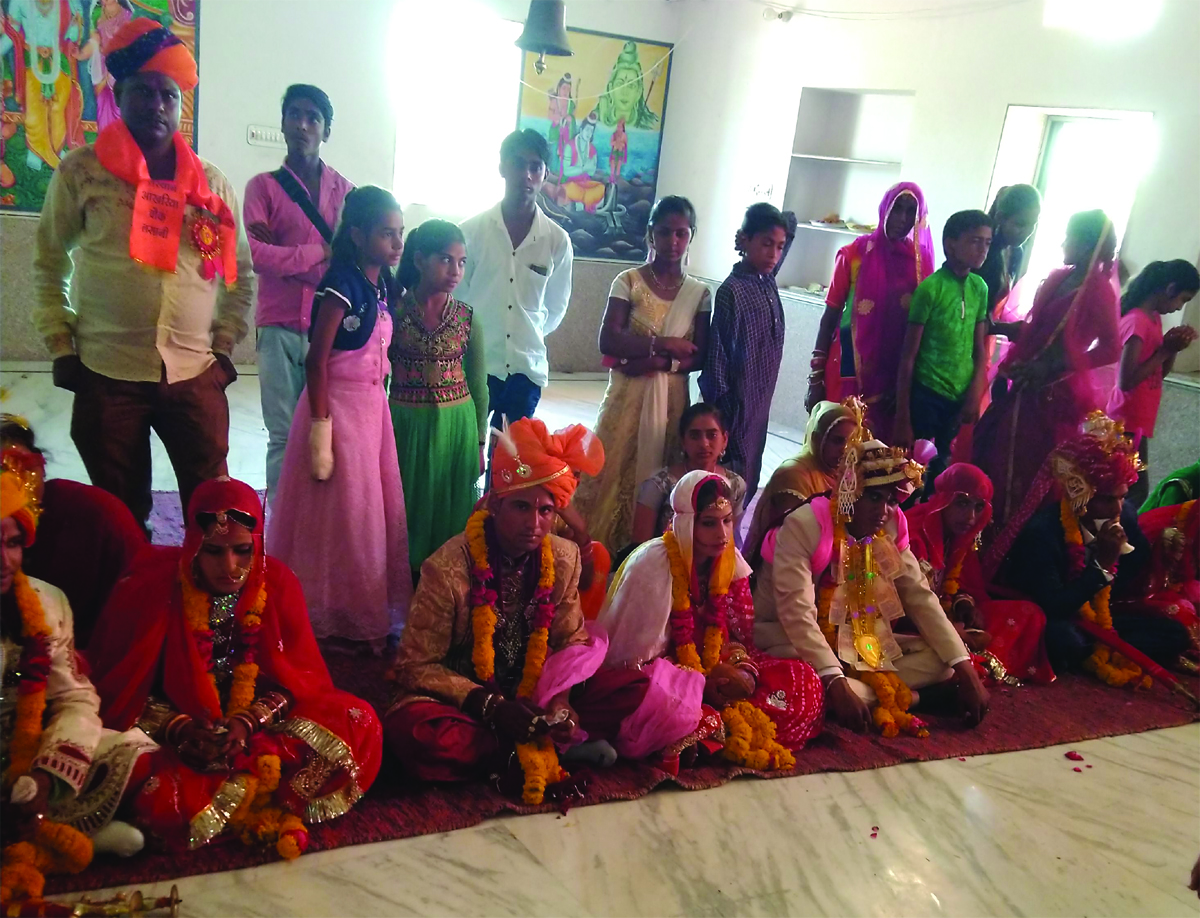 Mass wedding ceremony in Lasani