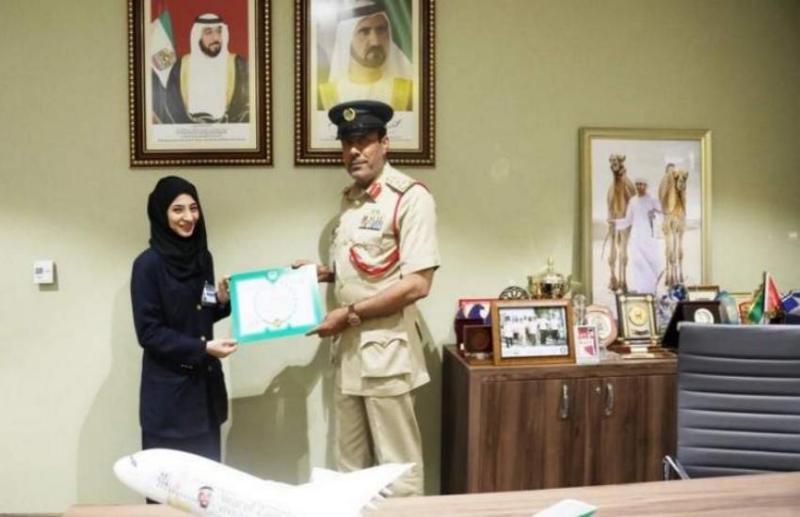 महिला अधिकारी को मिला सम्मान