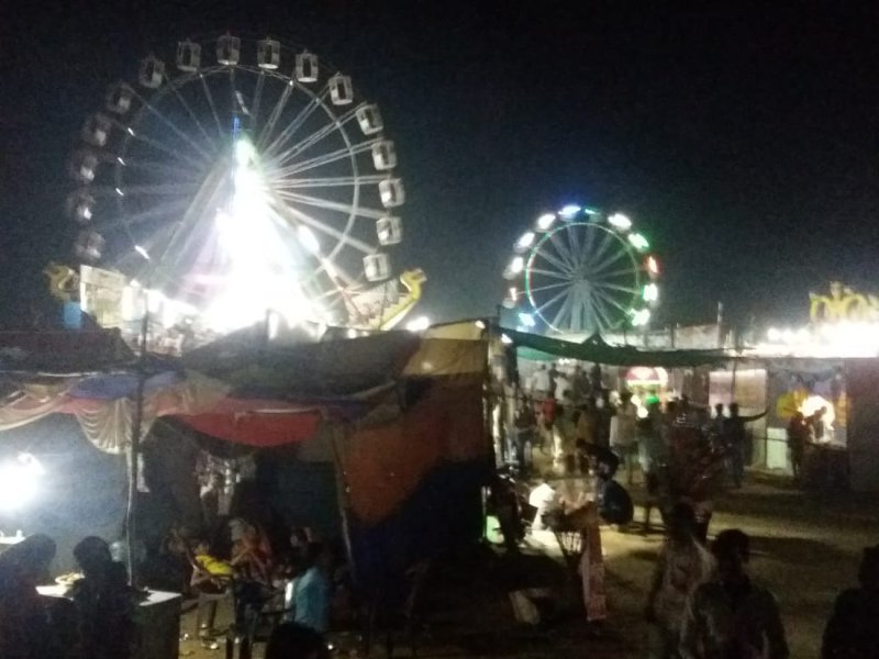 कंकाली मंदिर मेला में हर दिन पहुंच रहे हजारों की संख्या में श्रद्धालु