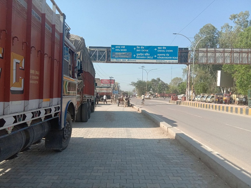 Despite the expenditure of Rs.1.13 crore, the facility of heavy vehicl