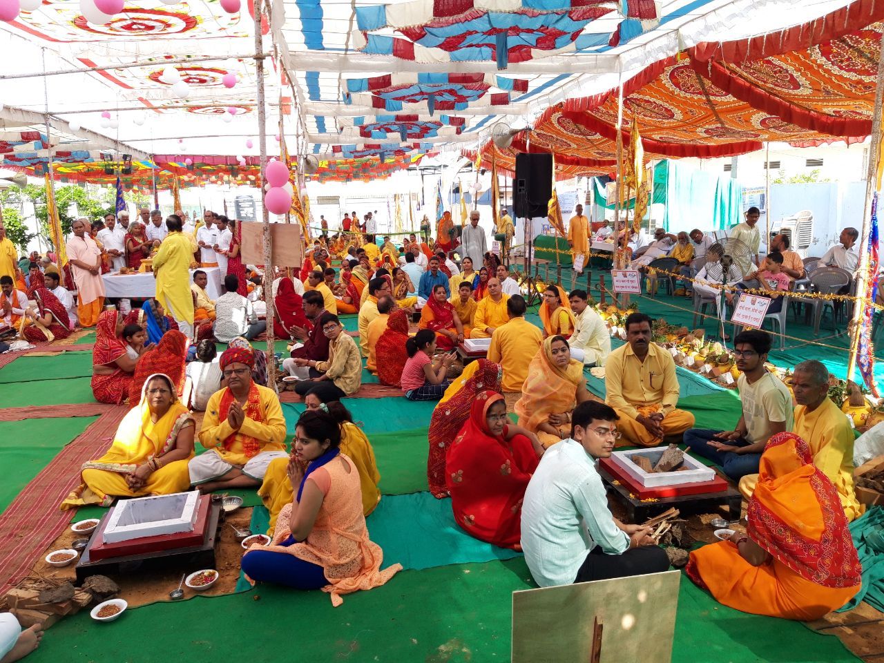 Sacrifices offered in Gayatri Mahayagya