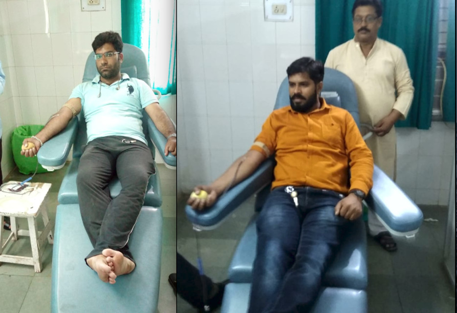Life saved by blood donation
