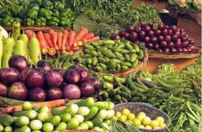 Wedding wedding season, changed colors of vegetables in bhilwara