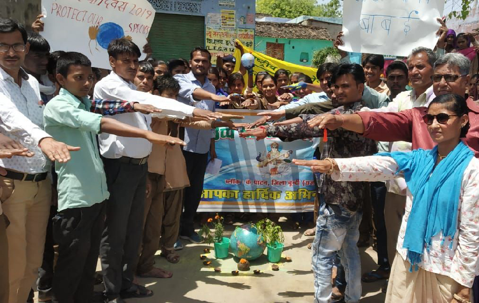 Rally and painting given such message that everyone is overwhelmed