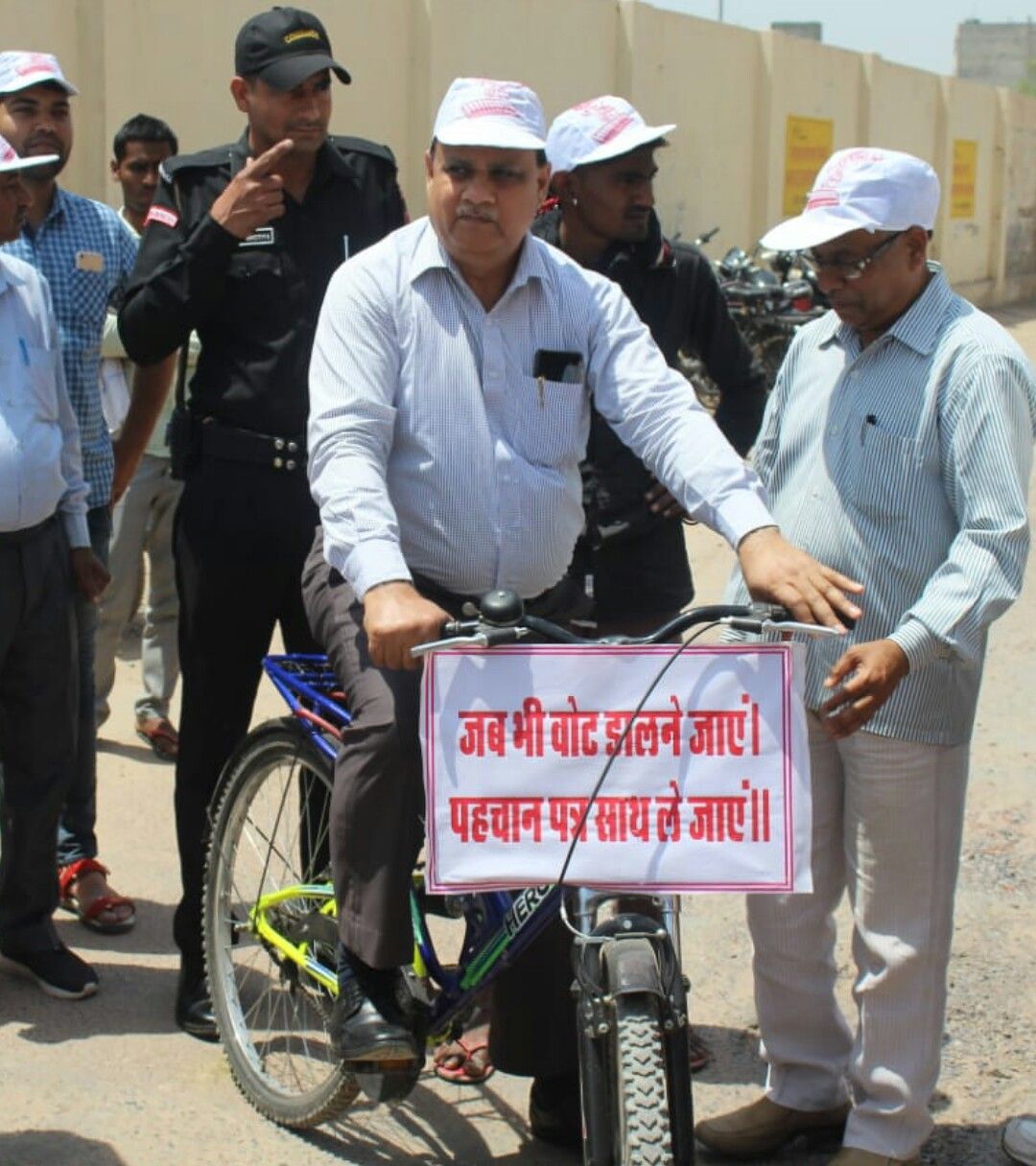 hanumangarh cycle raily