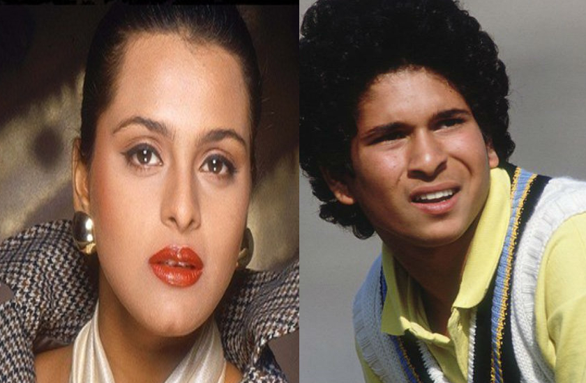 इस हसीन एक्ट्रेस से जुड़ा था सचिन तेंदुलकर का नाम, क्रिकेटर को पटाने के लिए उनकी पत्नी ने बेले थे कई पापड़