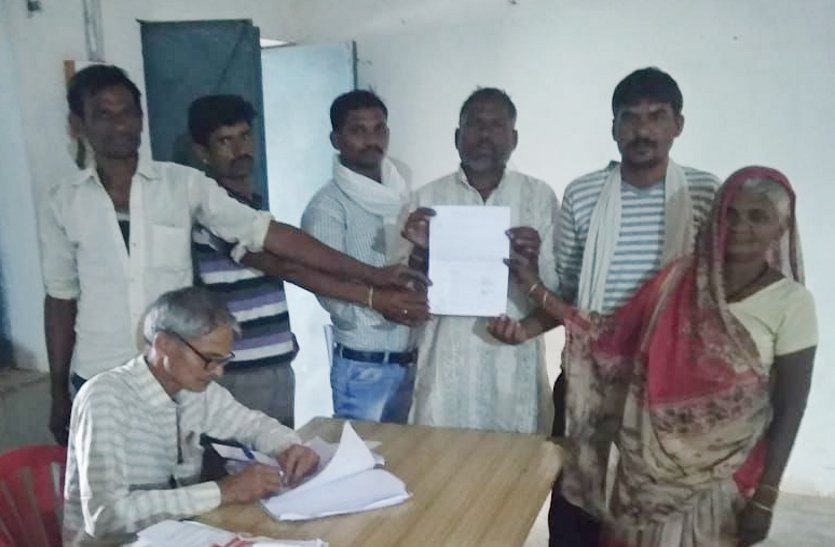 Gram Panchayat Panchayat gave resignation