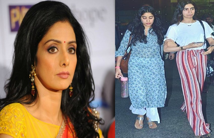 Jhanvi Kapoor Sridevi Khushi Kapoor