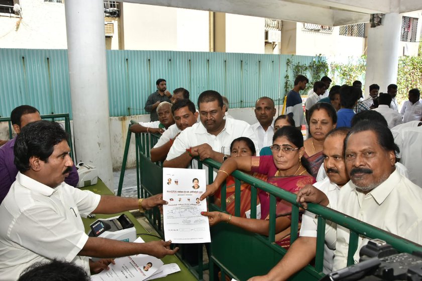 Rebate on 10 polling booths including Dharmapuri