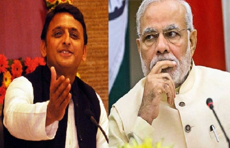 PM Narendra Modi and Akhilesh Yadav