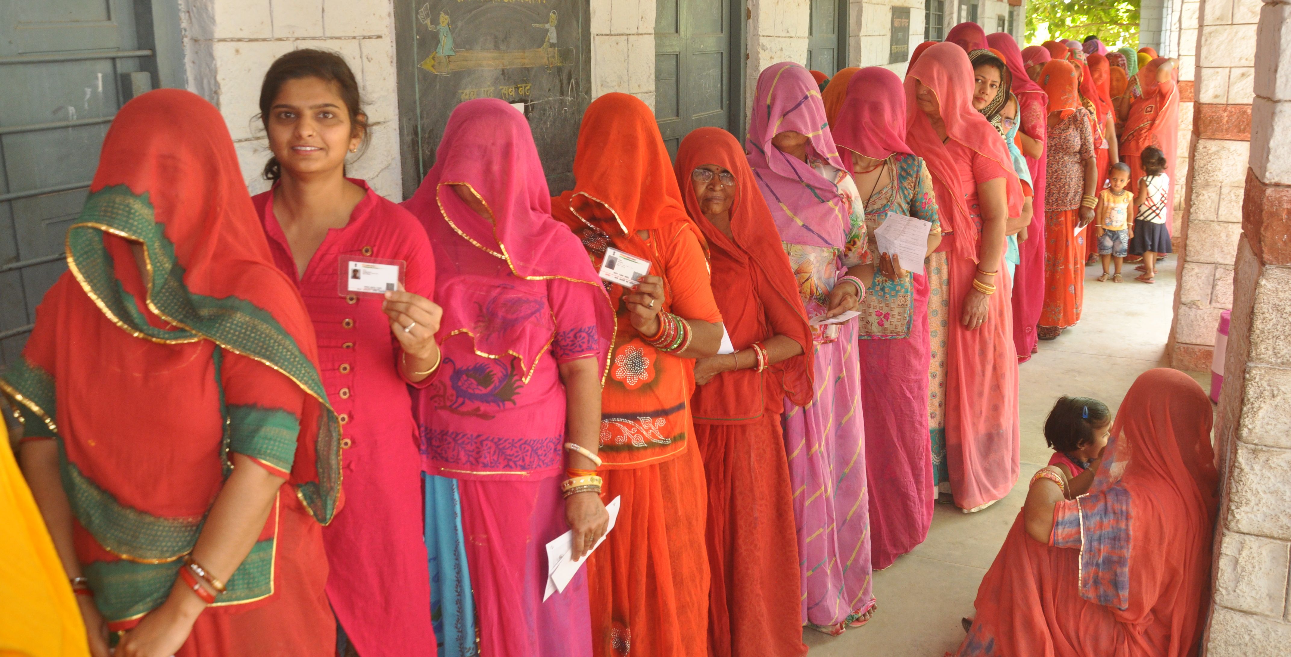 There was a lot of enthusiasm about voting