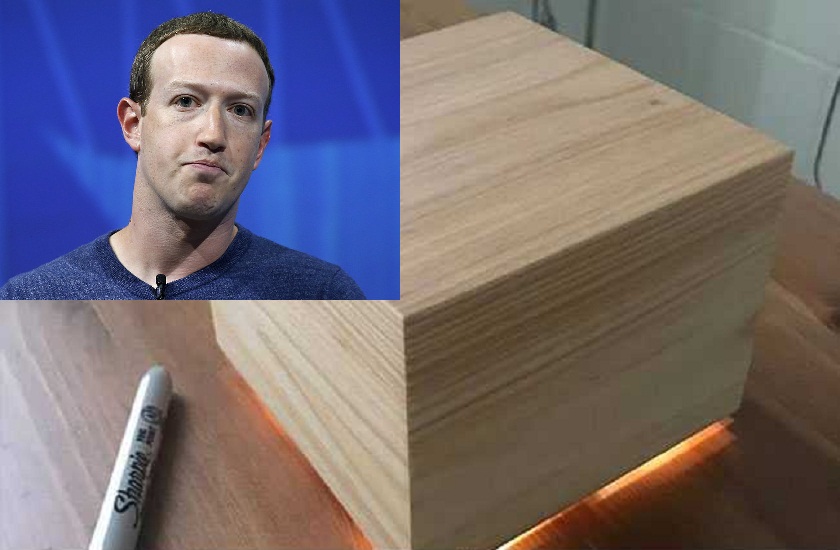 Mark Zuckerberg builds glowing wooden box to help his wife