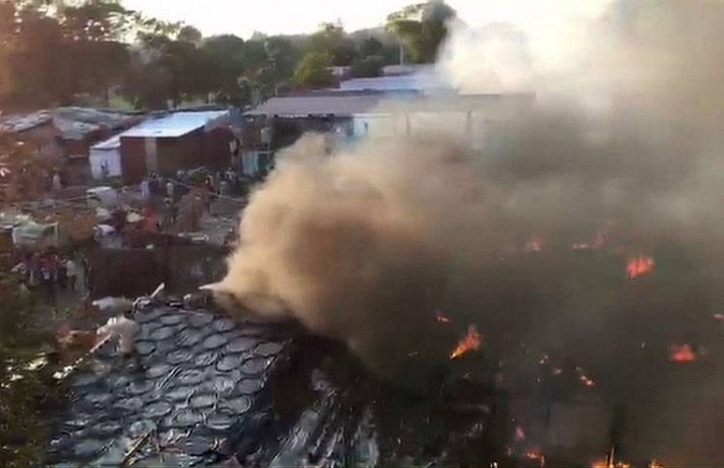 gas cylinder blast in meerut