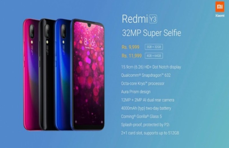 Redmi Y3