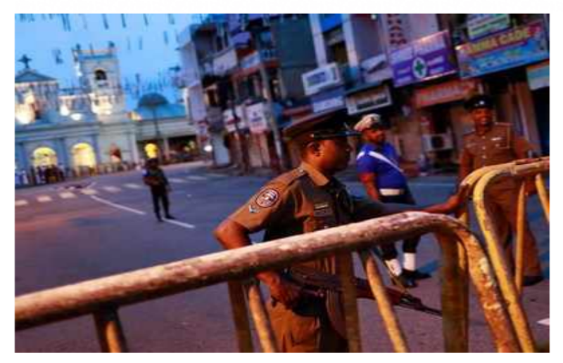 श्रीलंका में सुरक्षा व्यवस्था