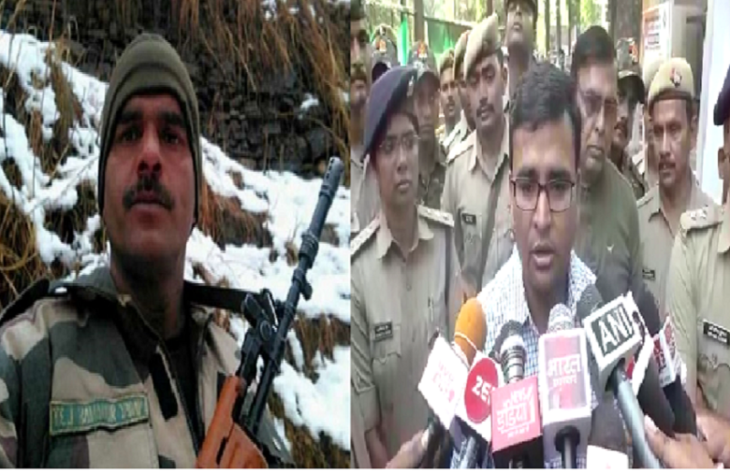 DM Surendra Singh and Tej Bahadur Yadav