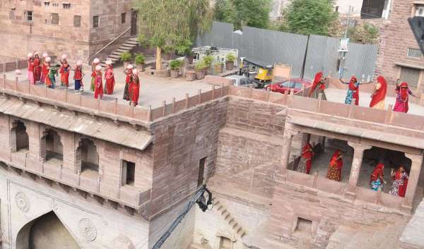 Shooting Marathi film in Jodhpur
