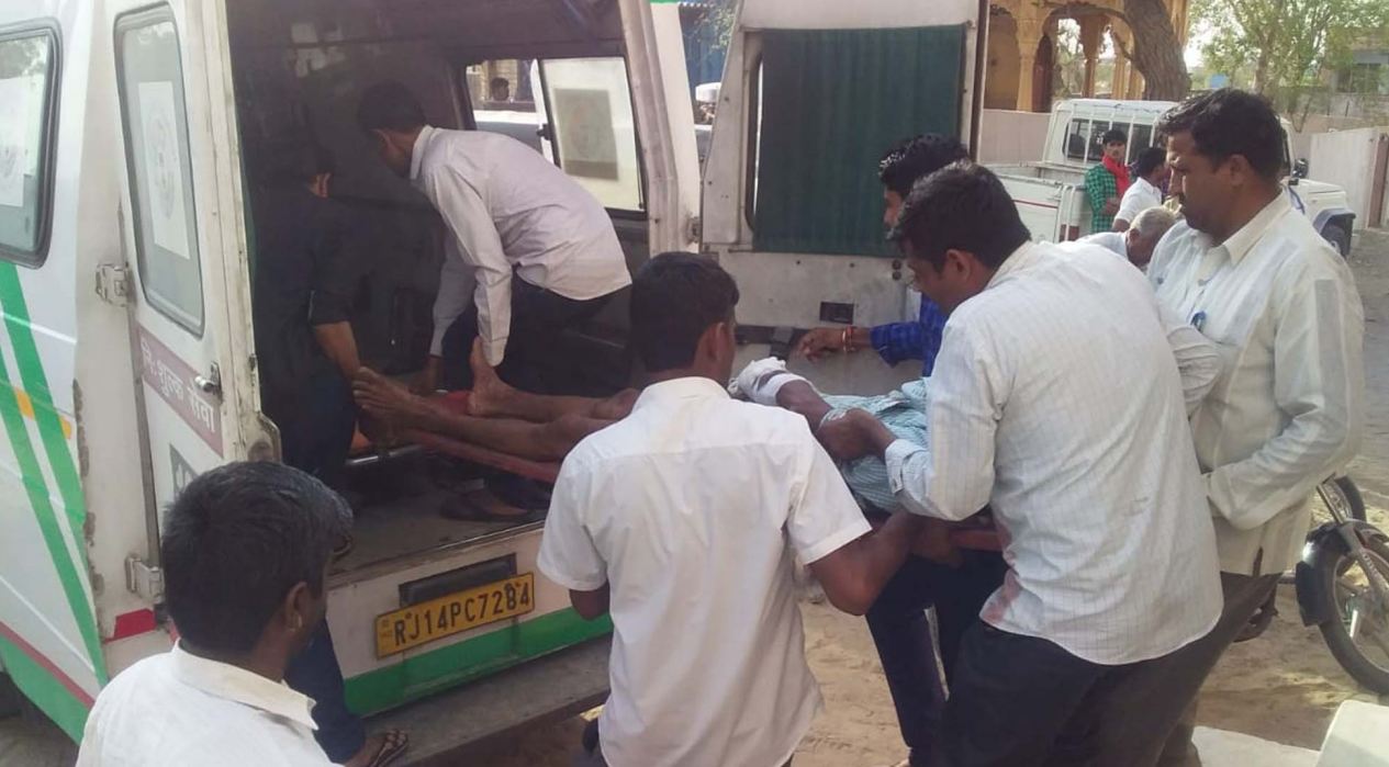 Gas cylinder Blast, One killed, two injured