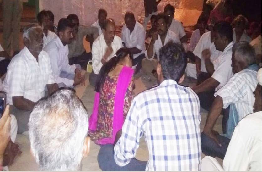 Gas cylinder blast in rural area