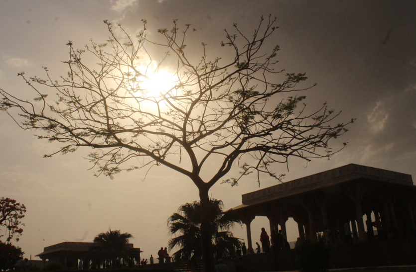 weather change in ajmer