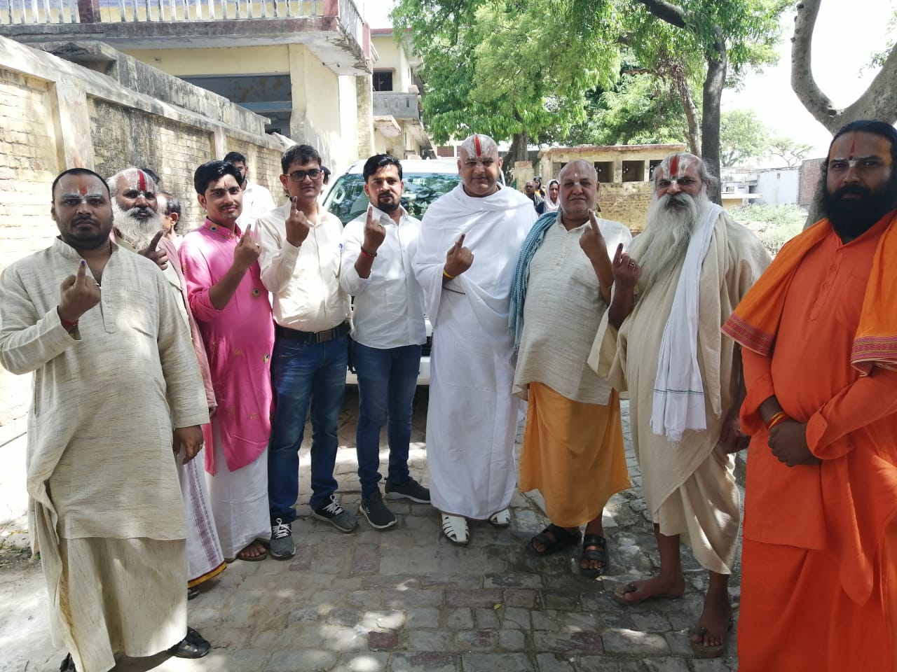 Loksabha Election 2019 voting In Faizabad Ayodhya Loksabha