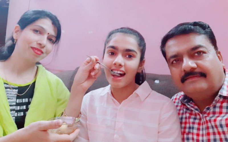 Sandeep Kandi in the district, Oshu Patel in KV and Harshita Topk in Convent