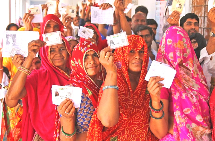 Women voter turnout more than Men in Rajasthan Lok Sabha Election