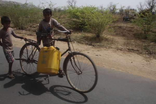 illegal mining and water crisis