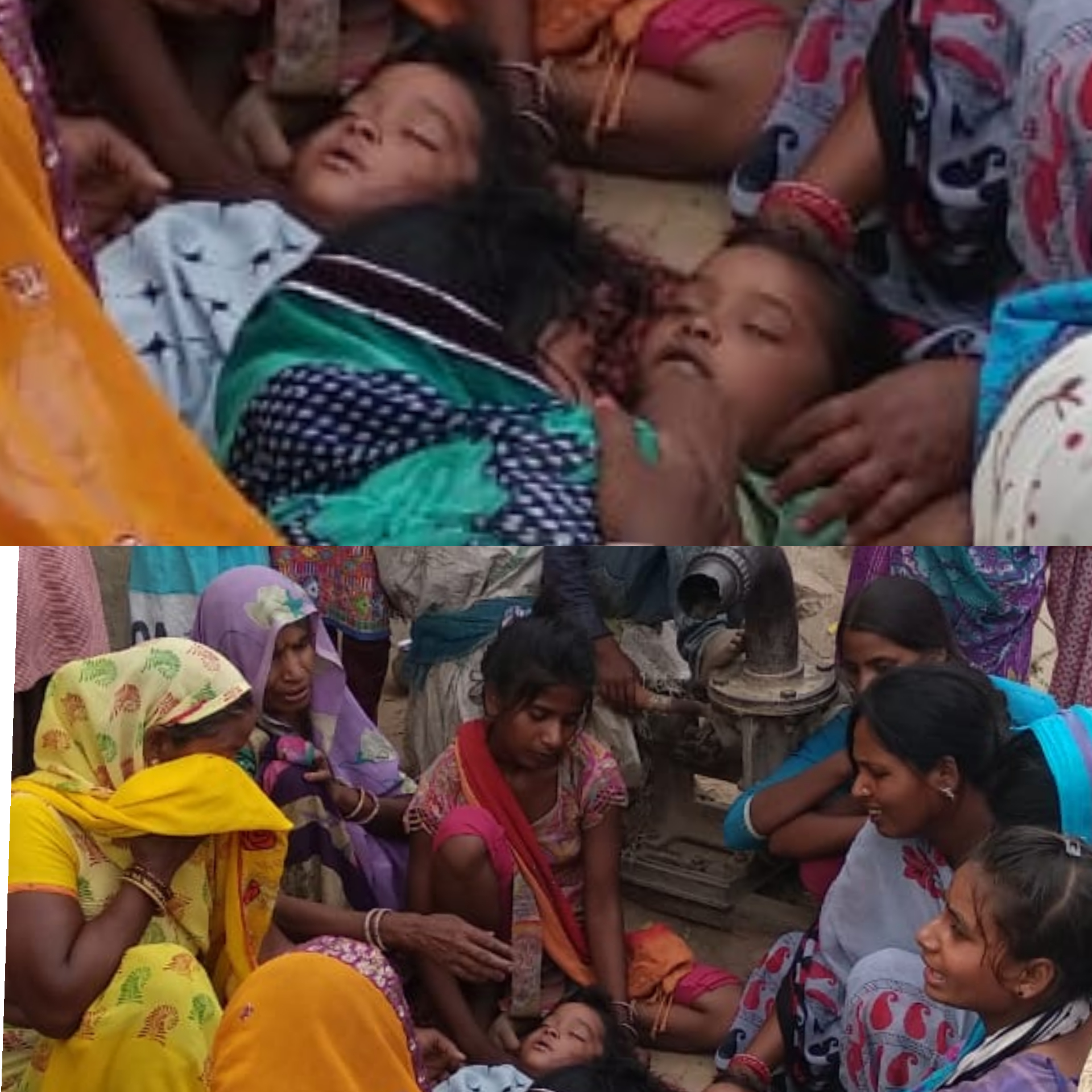  गंगा में डूब कर भाई बहन की मौत