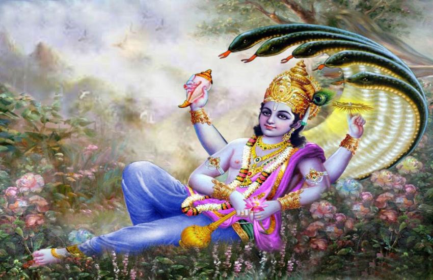 भगवान विष्णु पूजा मंत्र हिंदी में । Bhagwan Vishnu puja mantra in Hindi