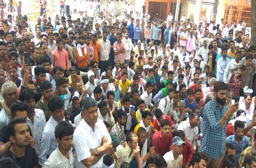 Thanagazi Rape Case : Public Protest Against Police In Thanagazi