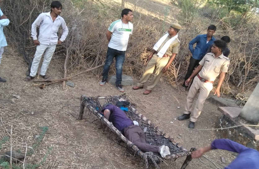 Body found in the well in bhilwara